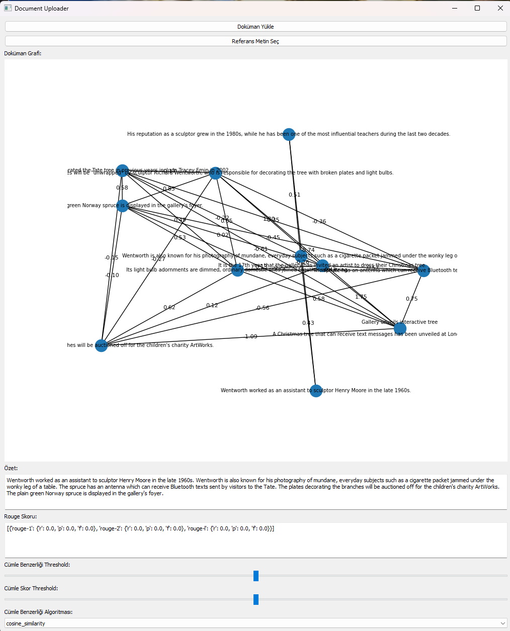 Text Summarization screenshot 2