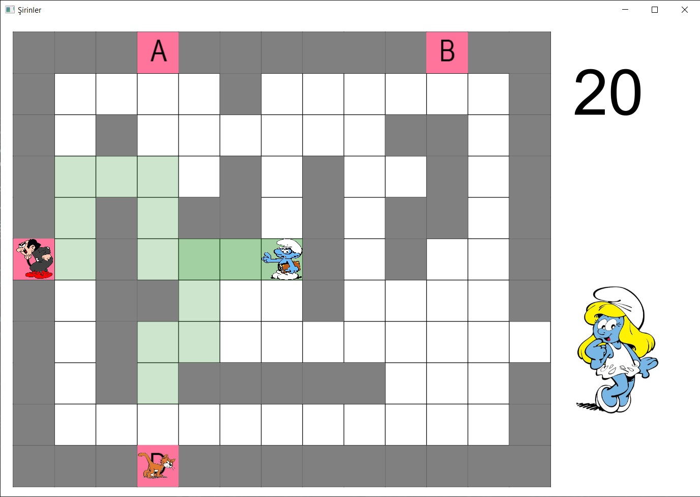 Smurfs Maze Game screenshot 5